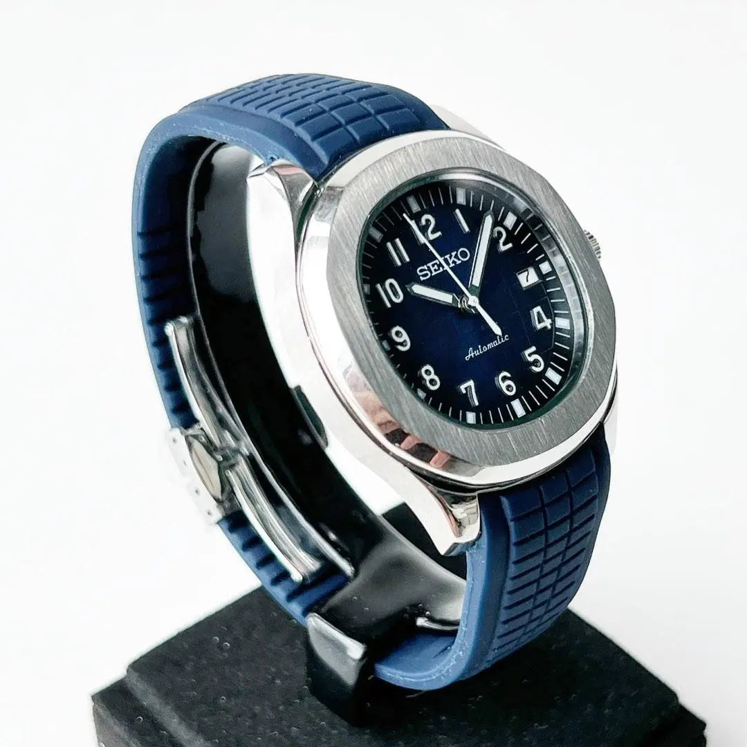 SEIKO MOD | AQUANAUT | BLUE | BLUE NUMARIC DIAL