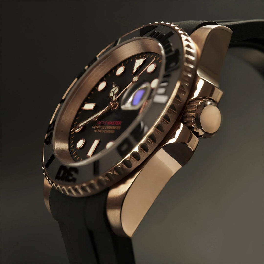 Black Rose Gold Yacht Master V2