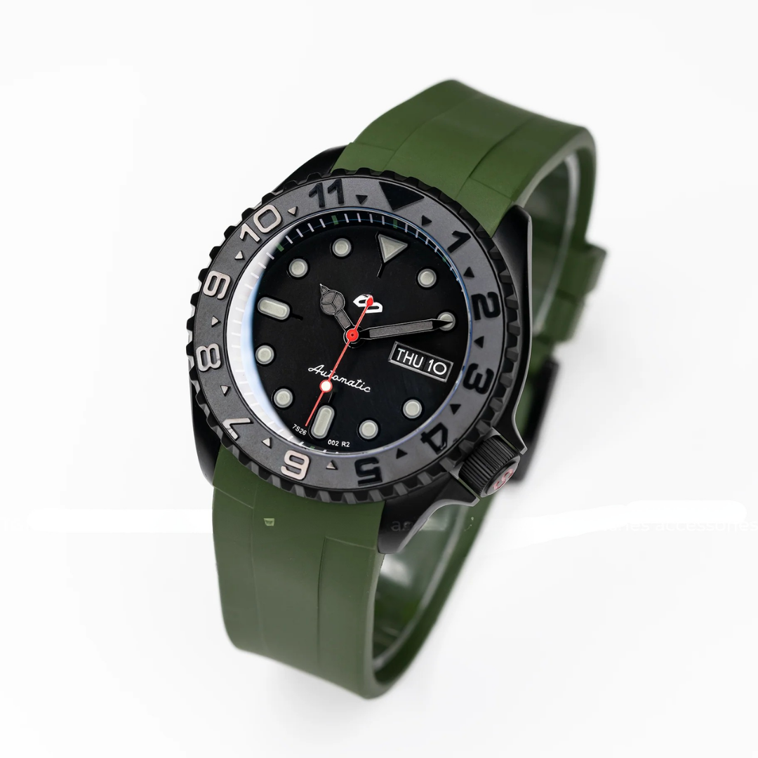 TRM All Black | Green V2 Sports Series