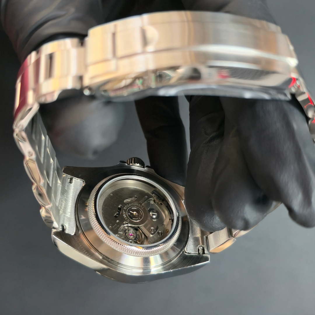 SEIKO MOD | EXPLORER GMT | SILVER | WHITE DIAL