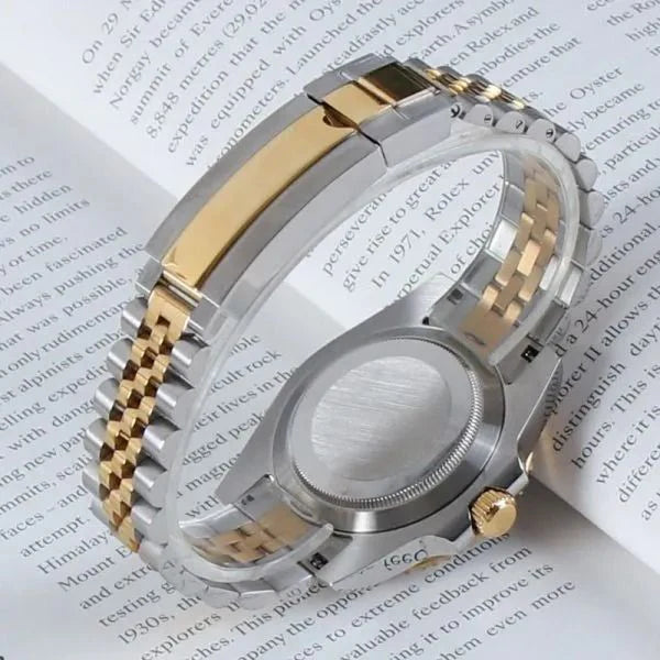 SEIKO MOD | GMT MASTER | TWO TONE | BLACK DIAL