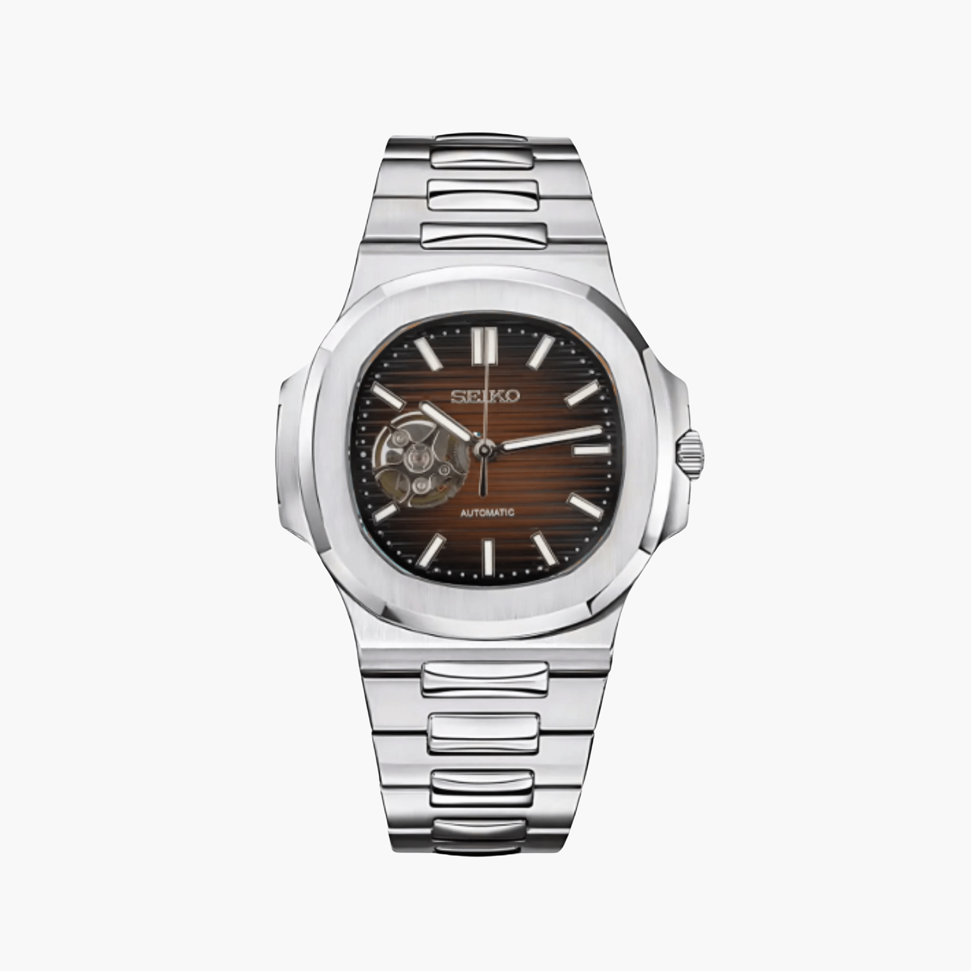 Nautiko Silver Brown Open Heart – The Royal Mods