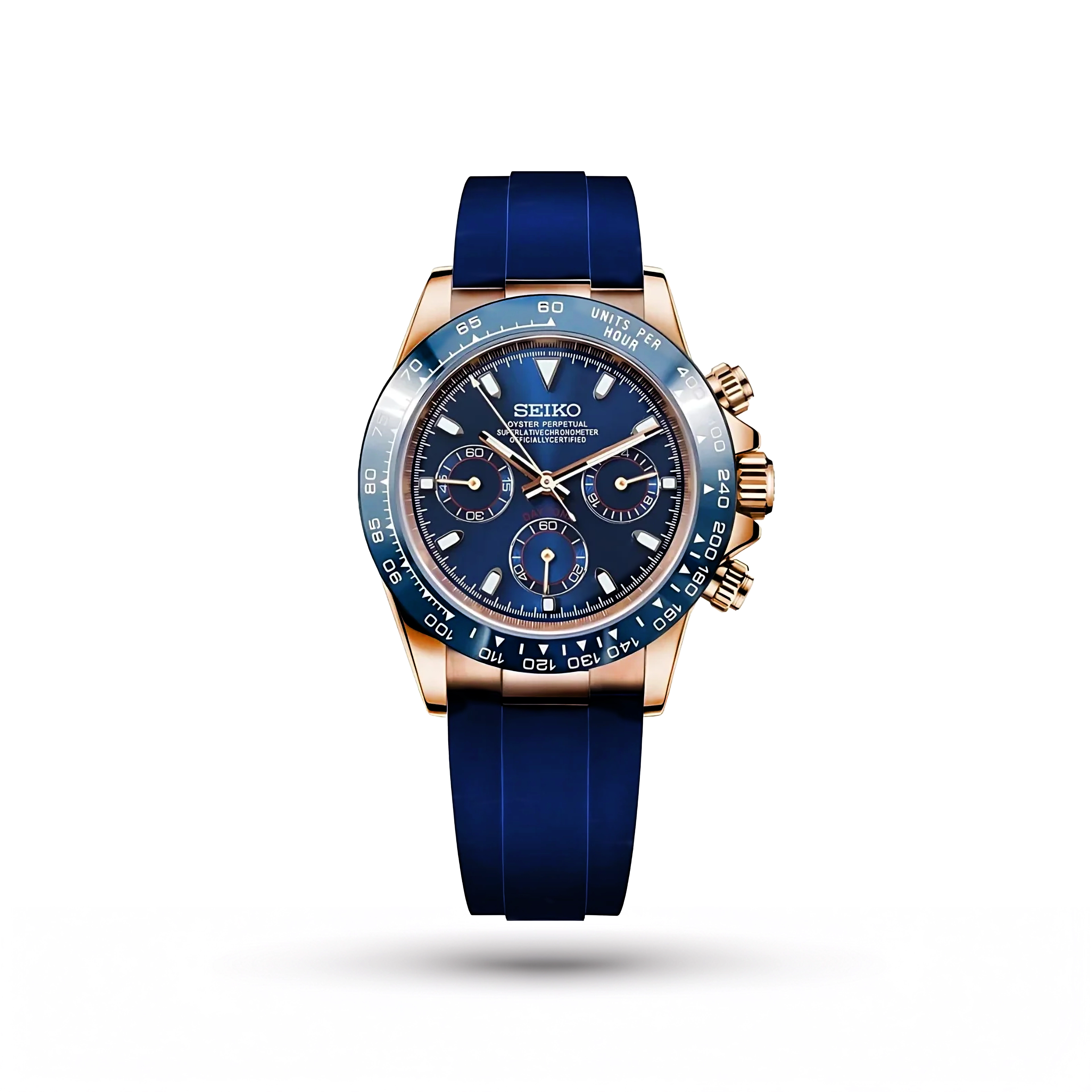 SEIKO MOD | DAYTONA | BLUE | BLUE DIAL