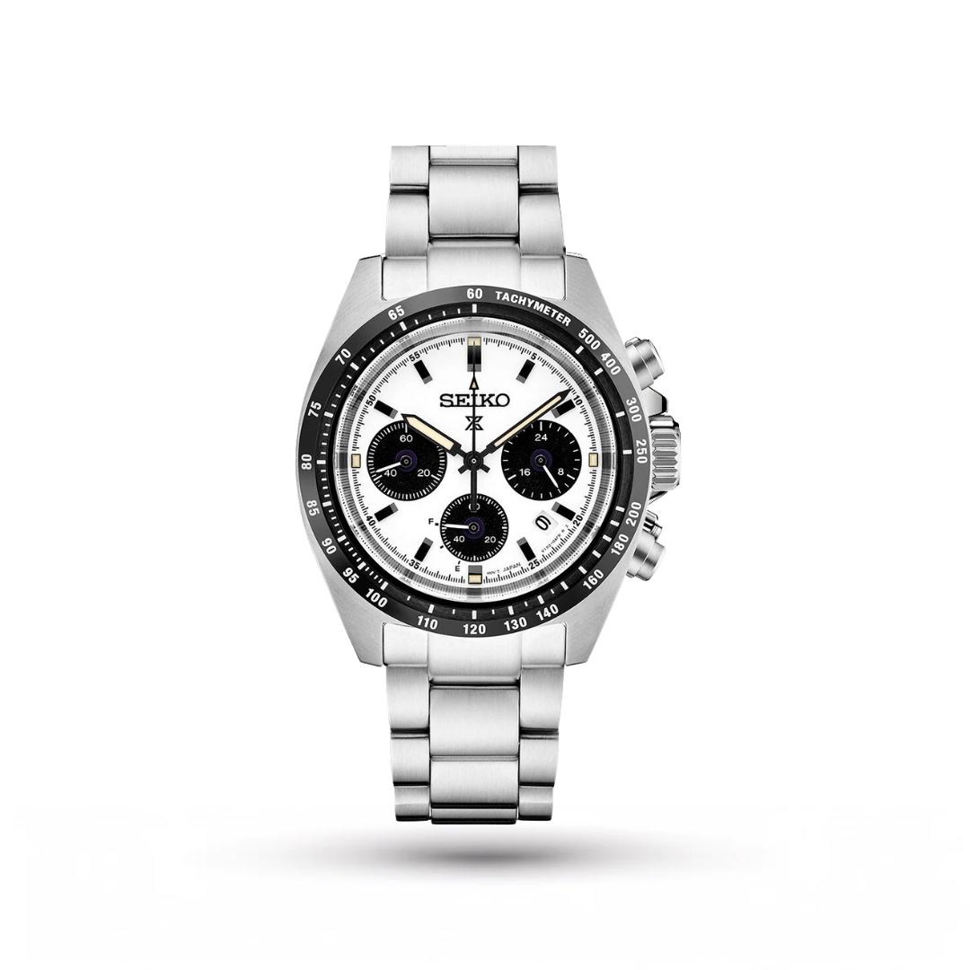 SEIKO MOD | DAYTONA | SILVER | WHITE INDEX DIAL