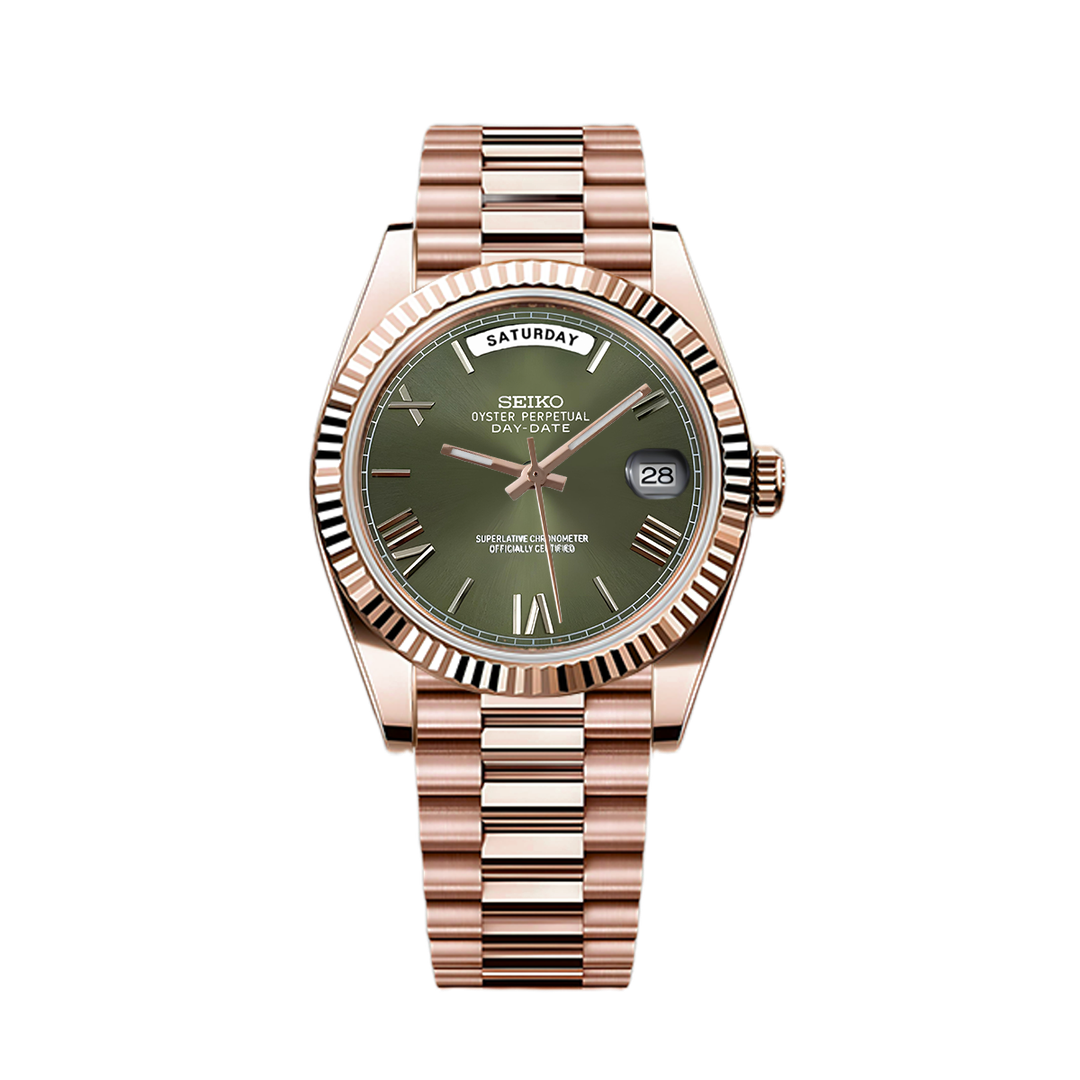 Seikodate Olive Rosegold