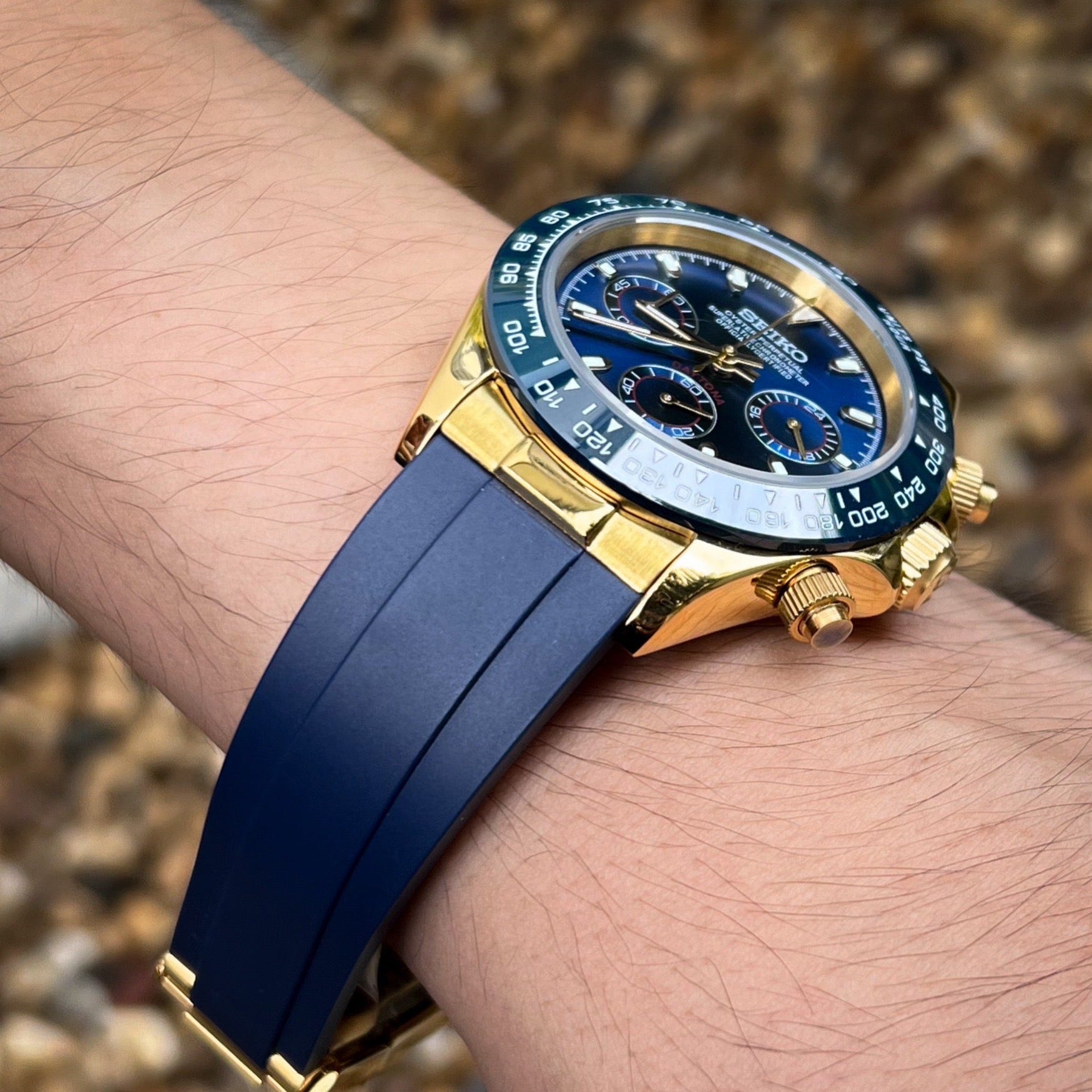 SEIKO MOD | DAYTONA | BLUE | BLUE DIAL