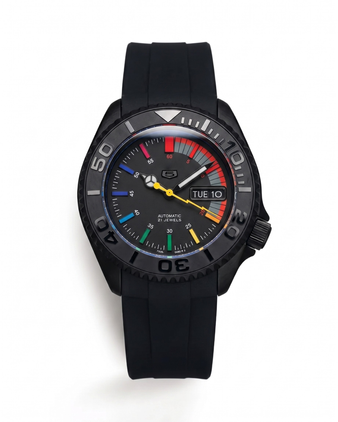 TRM All Black Rainbow Index V4 | Black Sports Series