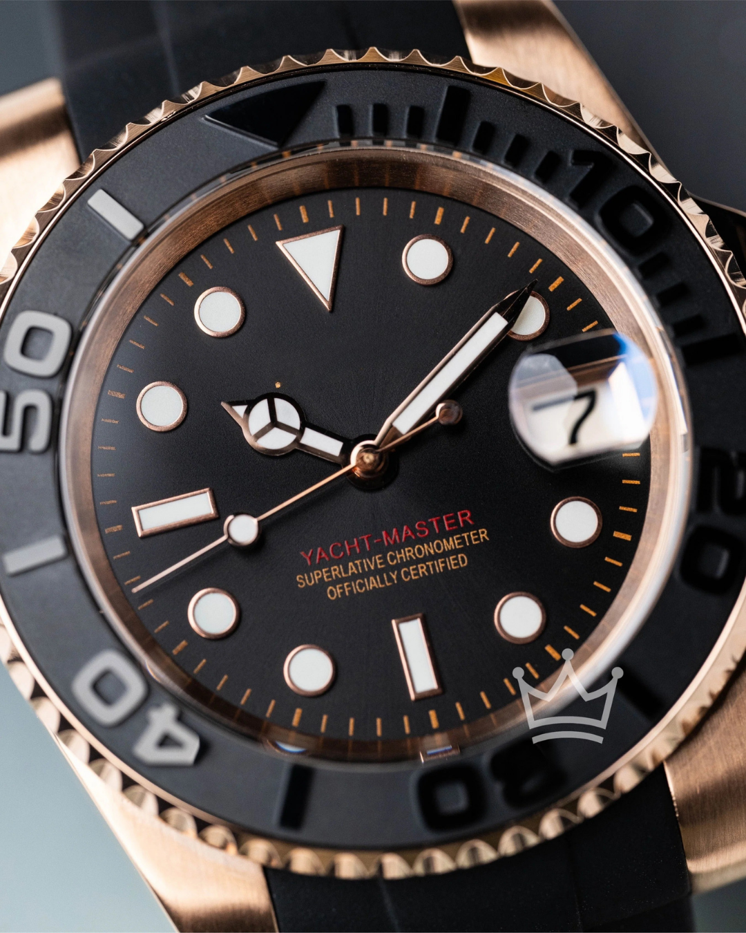 SEIKOMARINER | ROSE GOLD - BLACK