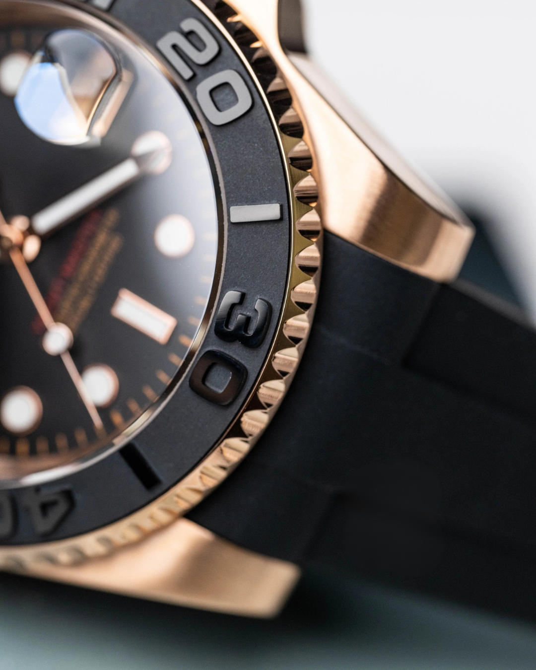 SEIKOMARINER | ROSE GOLD - BLACK