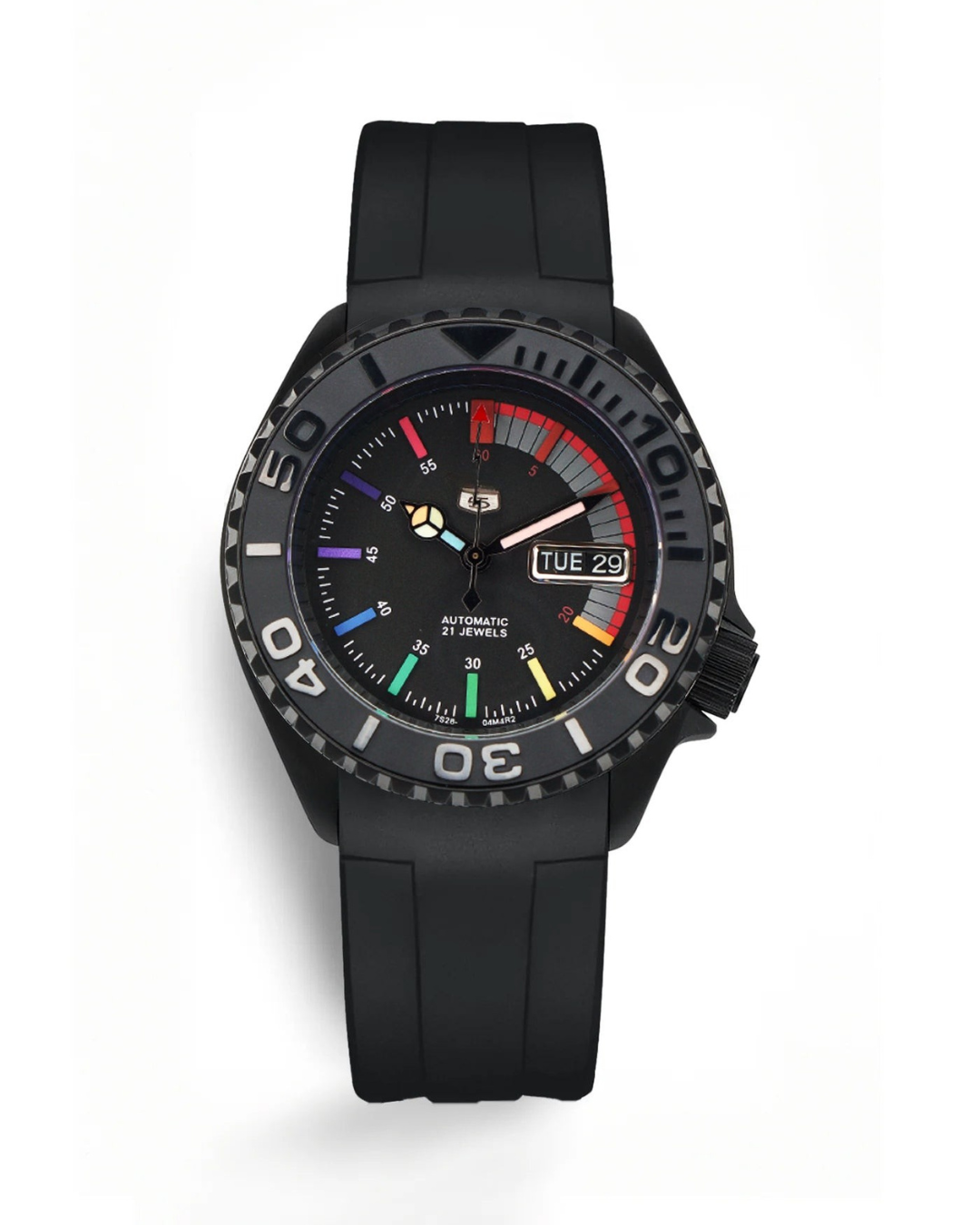 TRM All Black Rainbow Index V3 | Black Sports Series