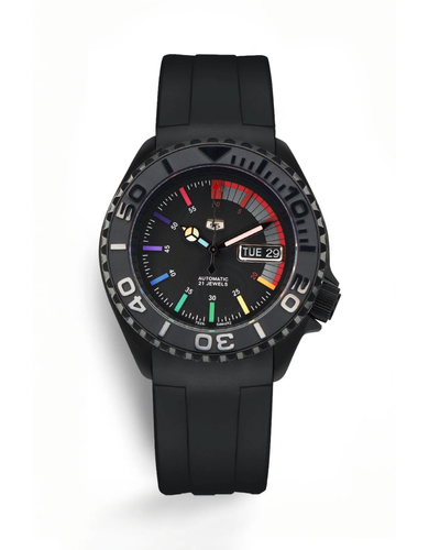 TRM All Black Rainbow Index V3 | Black Sports Series