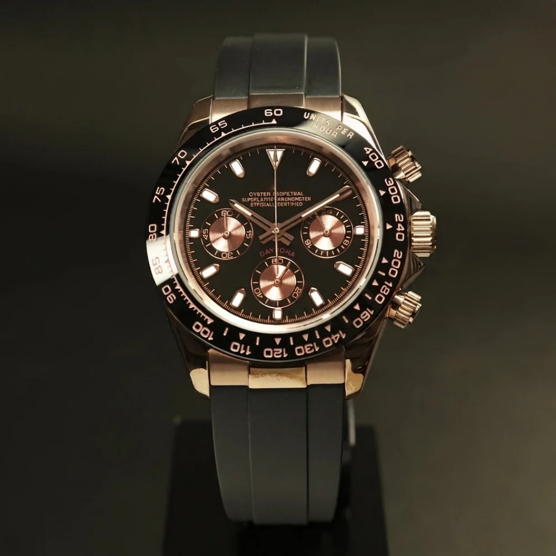Black Daytona Rose Gold