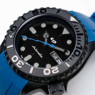 TRM All Black | Royal Blue Sports Series