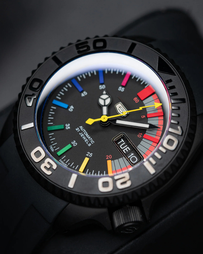 TRM All Black Rainbow Index V4 | Black Sports Series