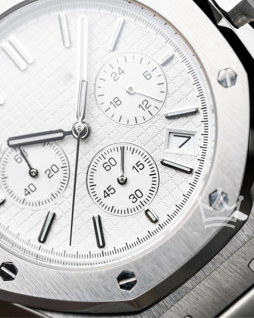 Octa | White Chronograph