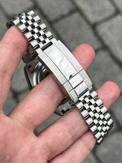 SEIKO MOD | DATE JUST | SILVER | GREEN ARABIC DIAL