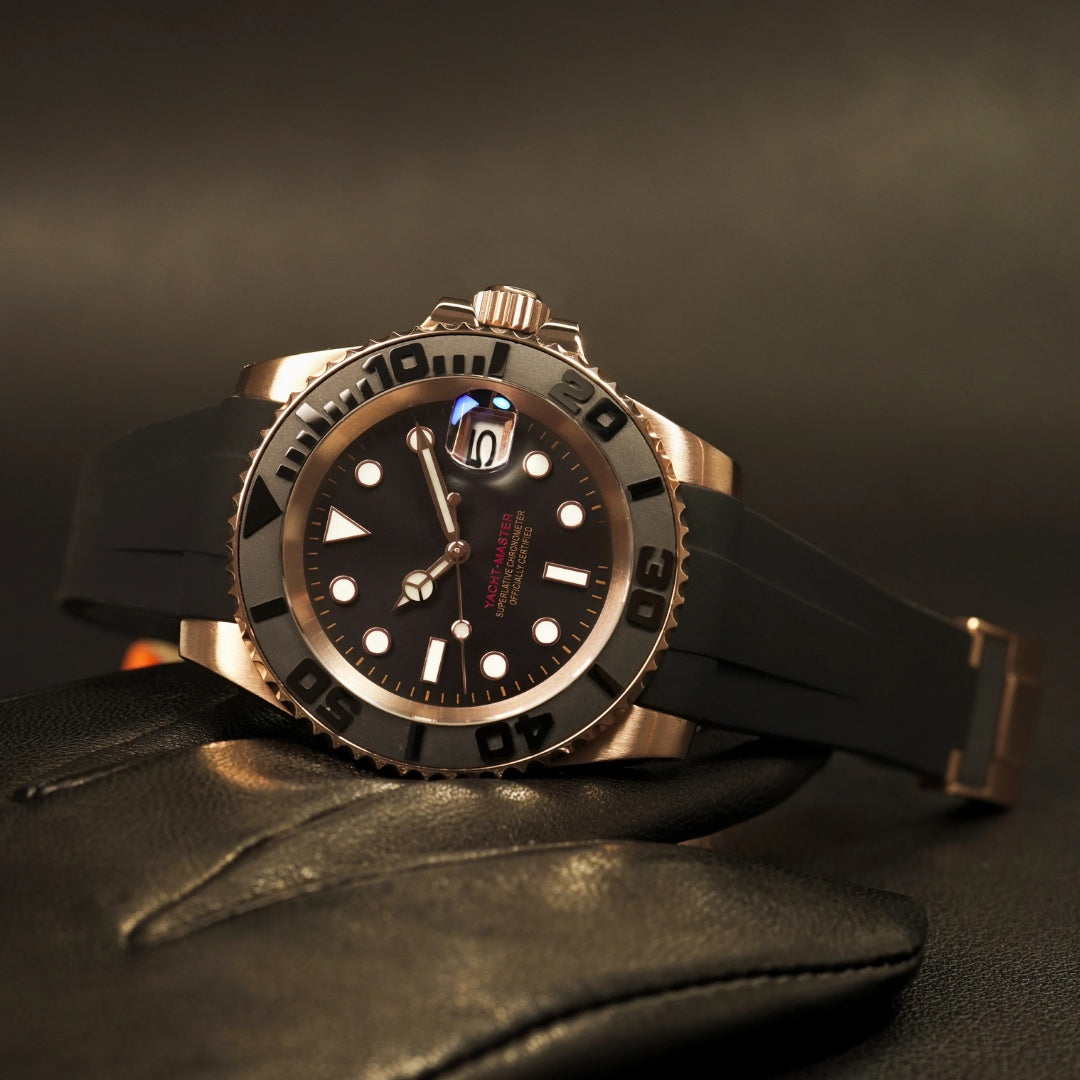 Black Rose Gold Yacht Master V2