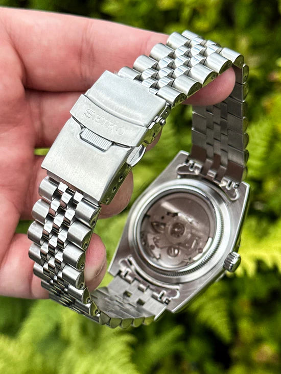 SEIKO MOD | ARABIC | SILVER | WHITE INDEX DIAL