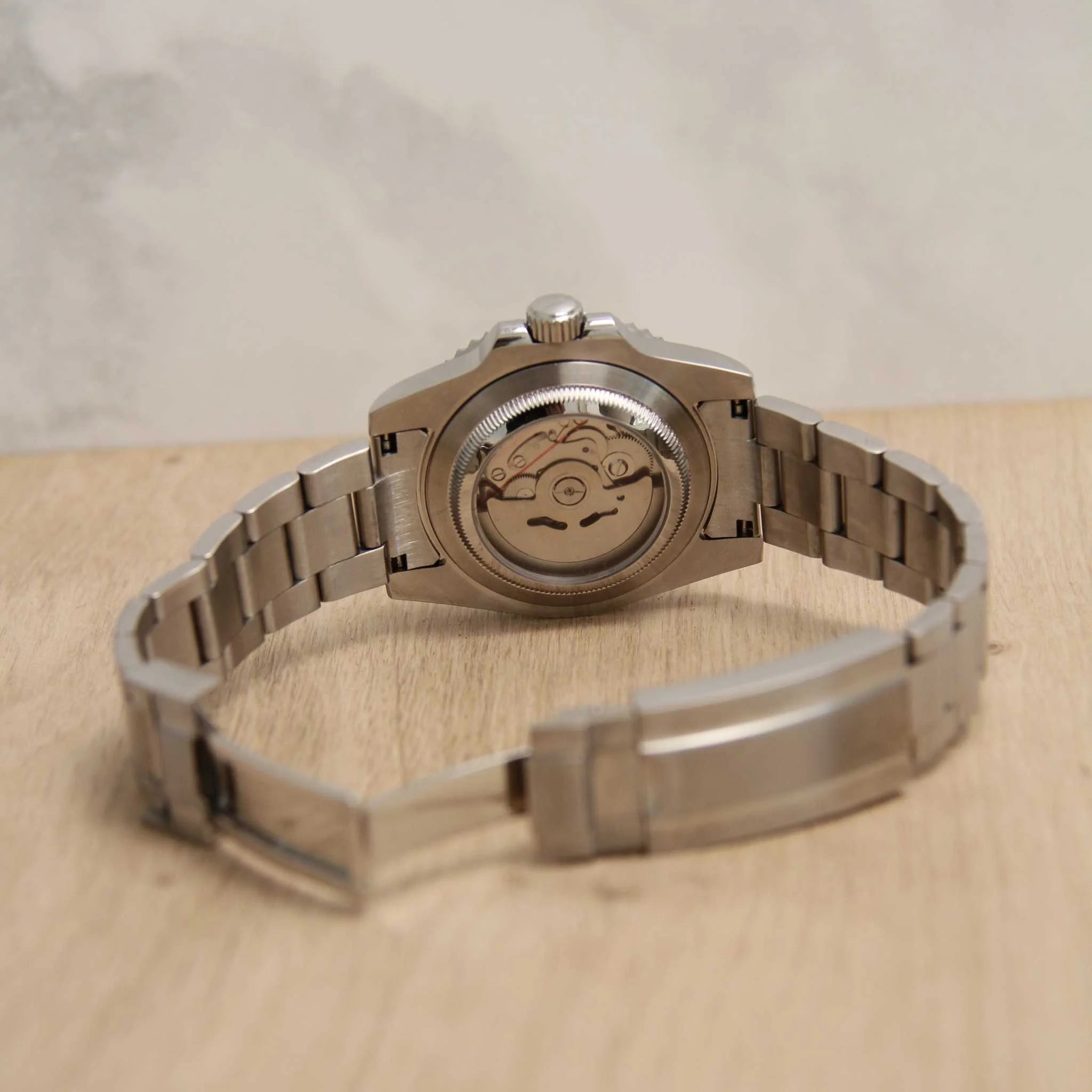 SEIKO MOD | SUBMARINER MASTER | SILVER | BLACK DIAL