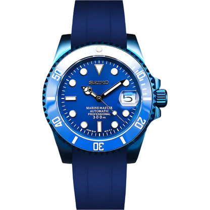 SEIKO MOD | SUBMARINER | BLUE | BLUE DIAL