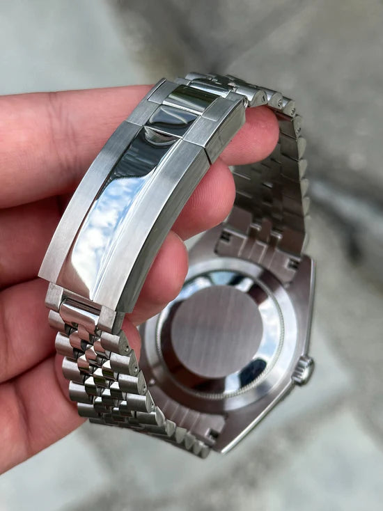 SEIKO MOD | DATE JUST | SILVER | ARABIC DIAL