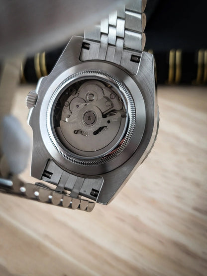 SEIKO MOD | PEPSI GMT | SILVER JUBLEE | BLACK DIAL