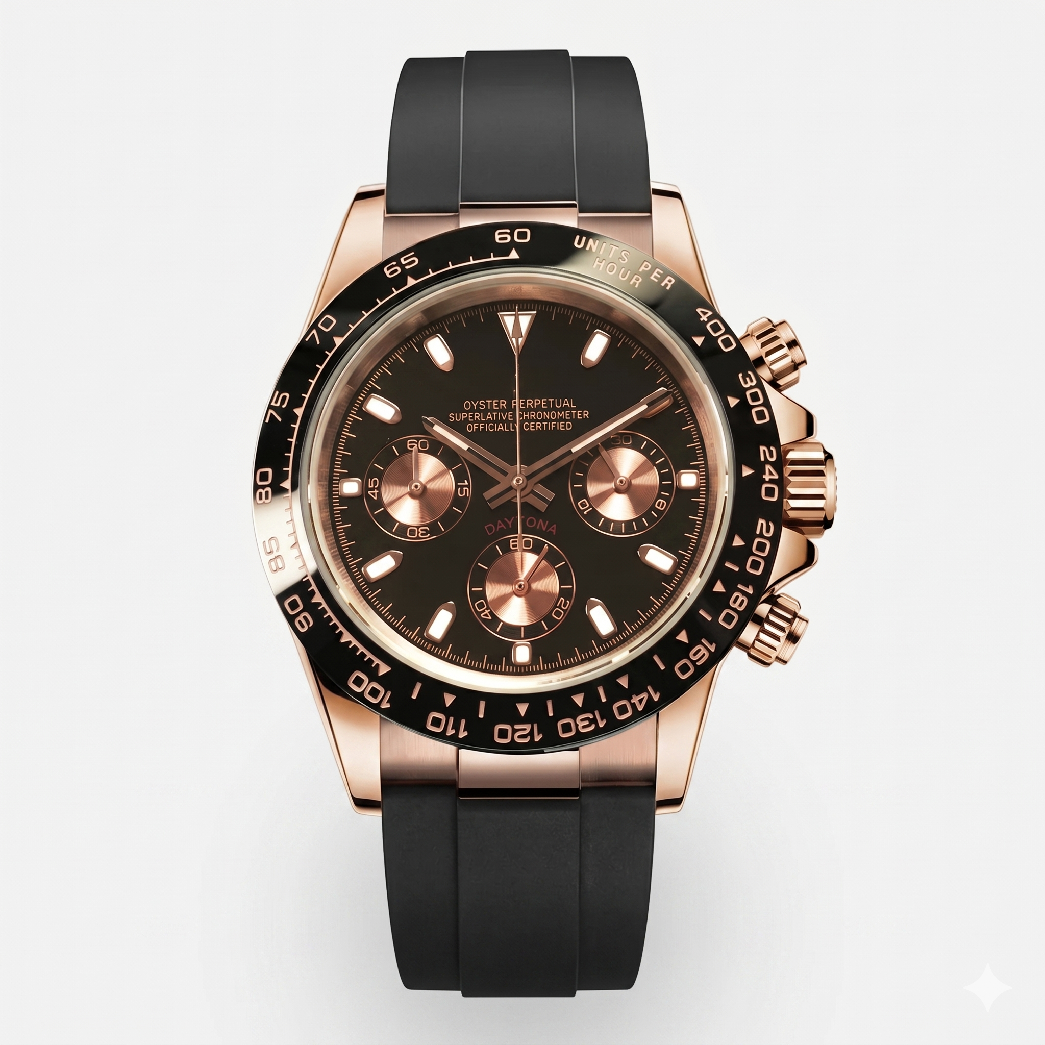 Black Daytona Rose Gold