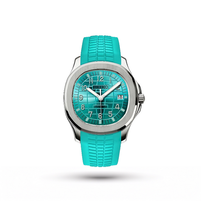 SEIKO MOD | AQUANAUT| TIFFANY BLUE | TIFFANY BLUE NUMARIC DIAL