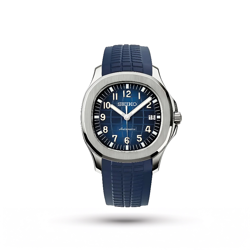 SEIKO MOD | AQUANAUT | BLUE | BLUE NUMARIC DIAL