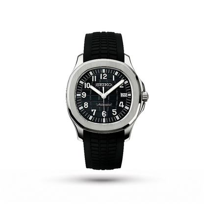 SEIKO MOD | AQUANAUT | BLACK | BLACK DIAL