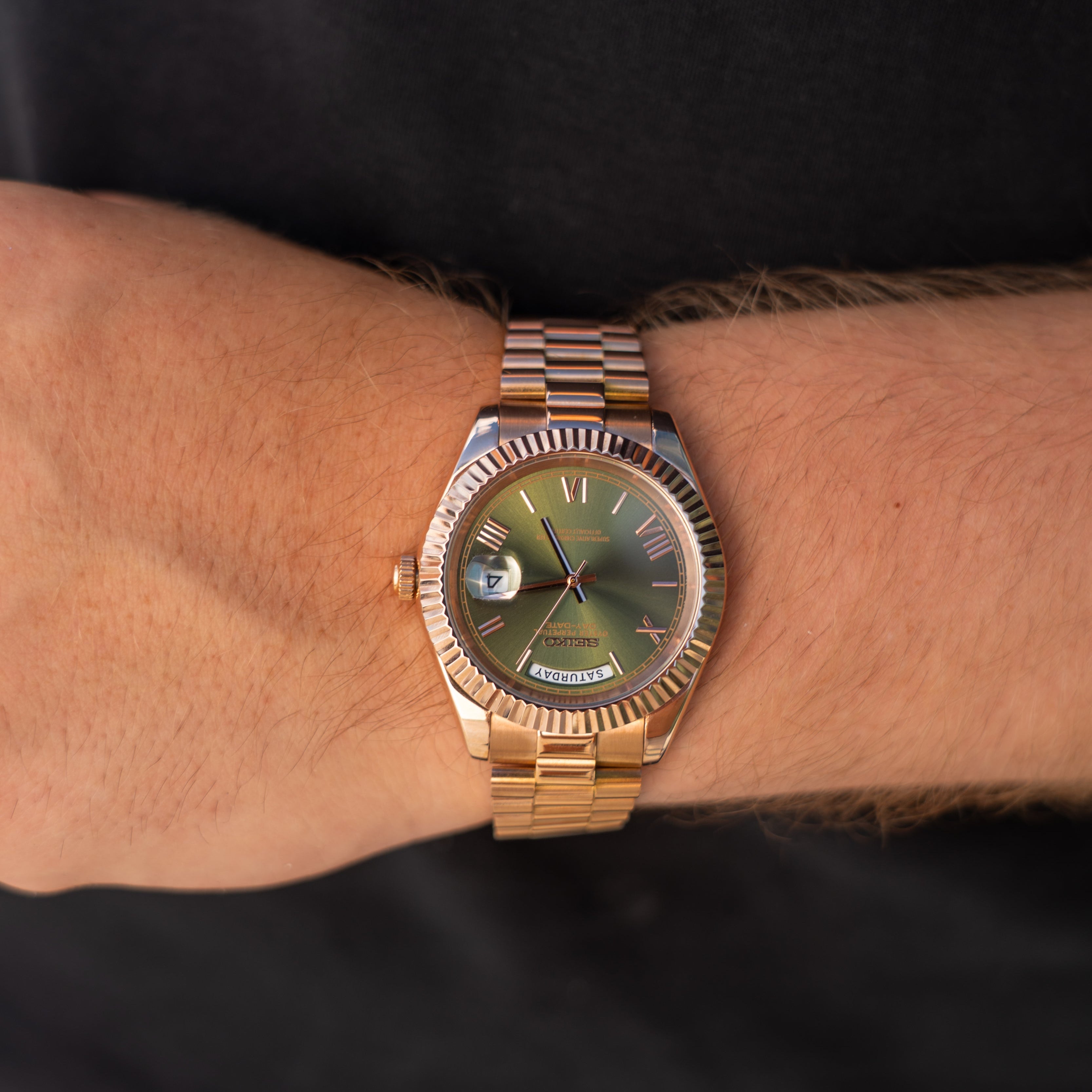 Seikodate Olive Rosegold
