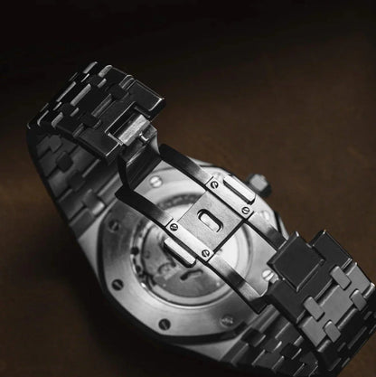 SEIKO MOD | ROYAL OAK | SILVER | BLUE INDEX DIAL