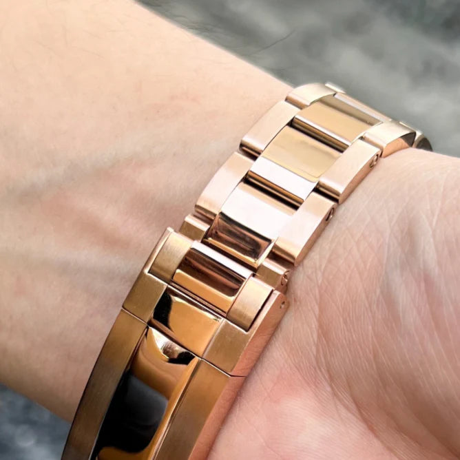 SEIKO MOD | DAYTONA RAINBOW | ROSE GOLD | BLACK DIAL