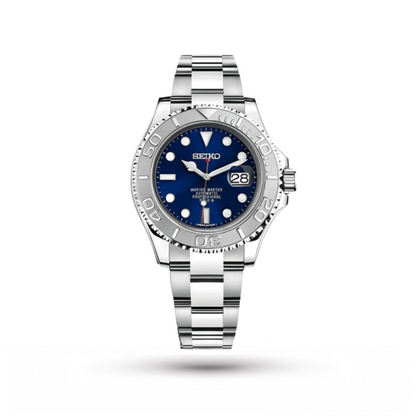 SEIKO | YATCHMASTER | SILVER | BLUE DIAL