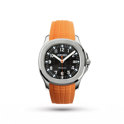 SEIKO MOD | AQUANAUT | ORANGE | BLACK NUMARIC DIAL
