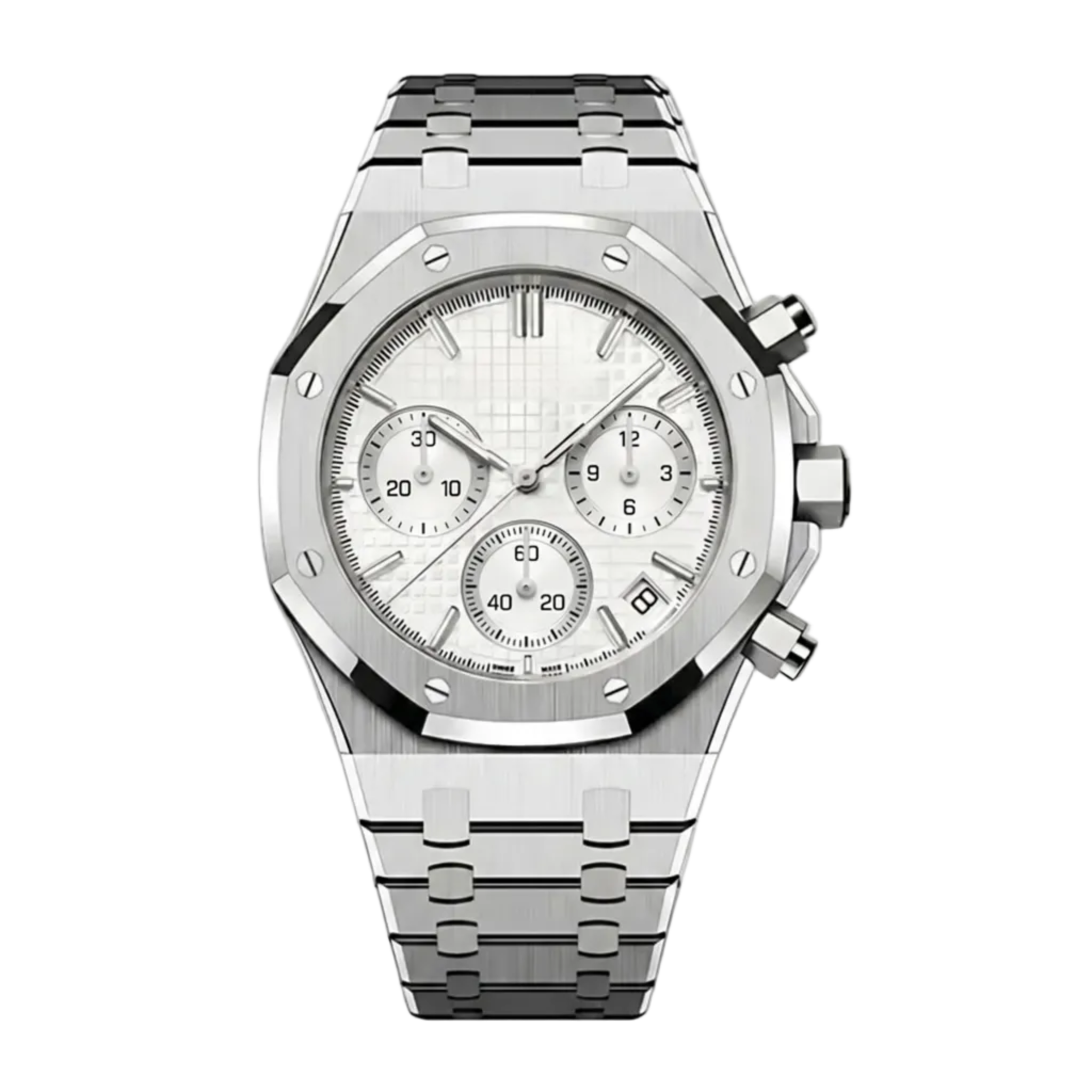 Octa | White Chronograph