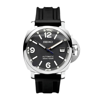 SEIKO MOD | PENARAI | BLACK DATE  | BLACK INDEX DIAL