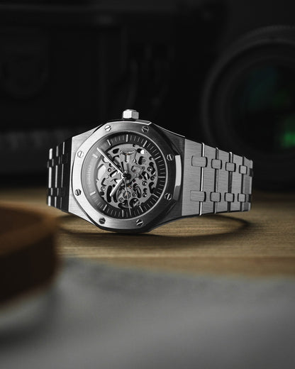 Royal Seikoak Frosted Skeleton