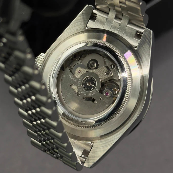 SEIKO MOD | DATE JUST | SILVER | WHITE WHO CARES DIAL