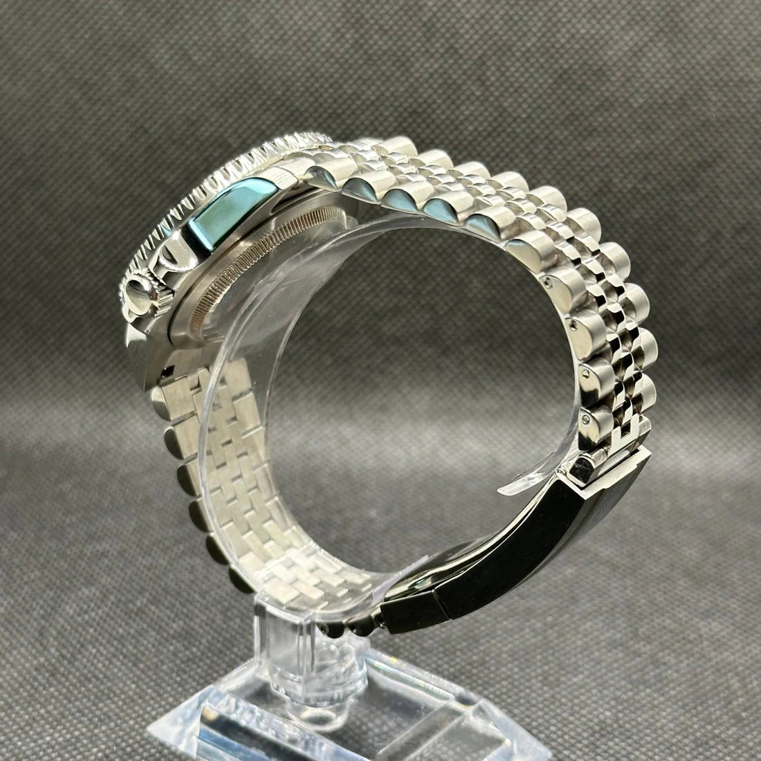 SEIKO MOD | PEPSI GMT MASTER II | SILVER | BLACK DIAL